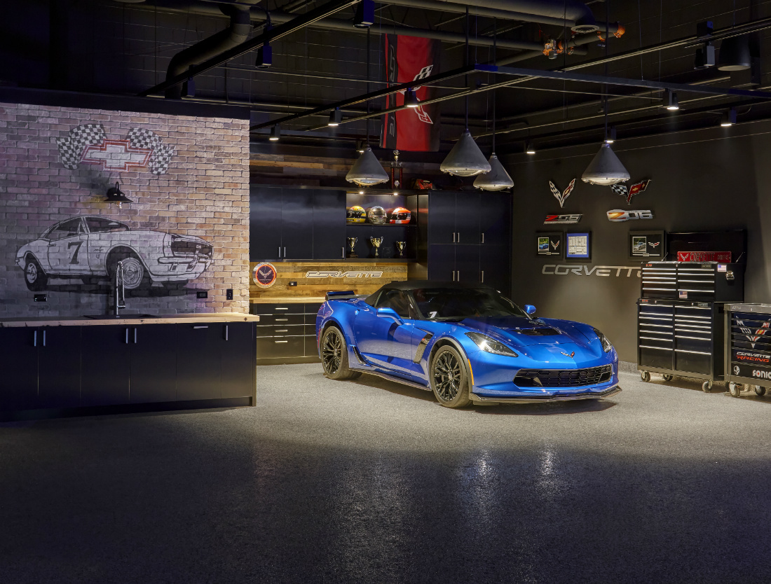 blue-sports-car-man-cave-garage-interior-design-redux