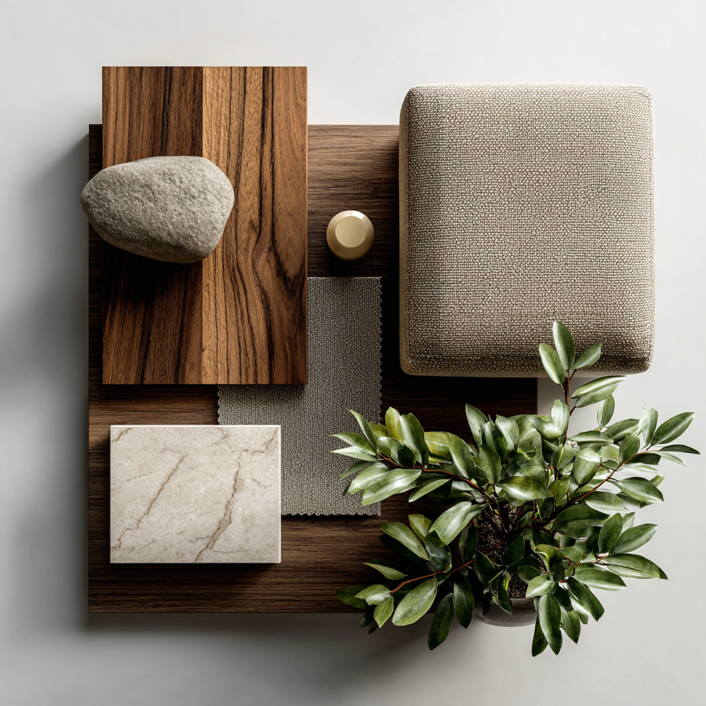 Timeless home design featuring classic details, quality materials, and a cohesive color palette